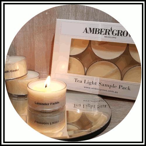 Amber Grove - Scented Tealight Sample Packs
