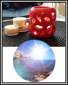 Amber Grove - Scented Soy Wax Tealight Candle - Amalfi Coast