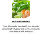 Amber Grove -  Basil Lime & Mandarin Fragrance