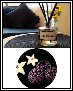 Amber Grove - Reed Diffuser - Black Raspberry & Vanilla fragrance