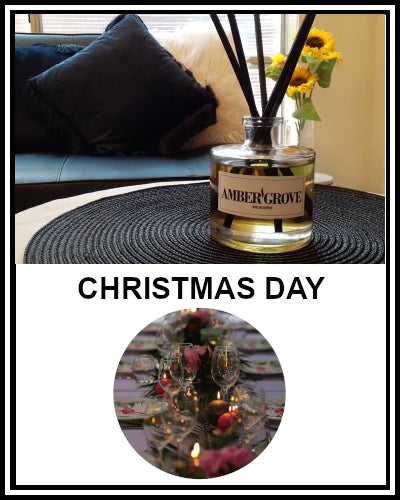 Amber Grove - Reed Diffuser - Christmas Day
