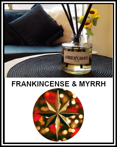 Amber Grove - Reed Diffuser - Frankincense and Myrrh