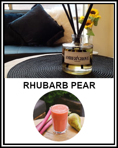Amber Grove - Reed Diffuser - Rhubarb Pear