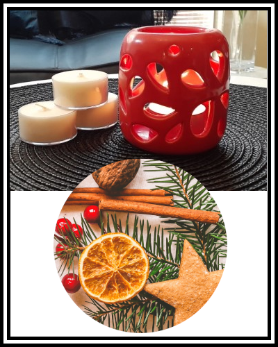 Scented Soy Wax Tealight Candle - Cinnamon Orange