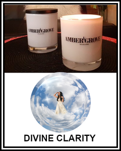 Amber Grove - Scented Soy Wax Candle - Divine Clarity Fragrance