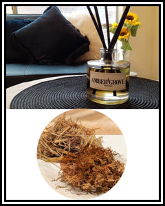 Amber Grove - Reed Diffuser - Dry Tobacco & Hay Fragrance