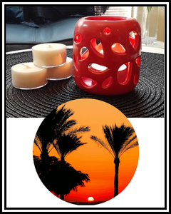 Amber Grove - Scented Soy Wax Tealight Candle - Egyptian Oasis