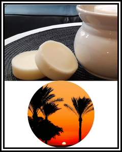Amber Grove - Scented Soy Wax Candle - Egyptian Oasis Fragrance 