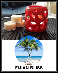 Amber Grove - Scented Soy Wax Tealight Candle - Fijian Bliss