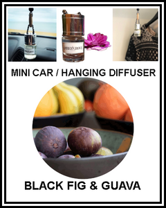 Amber Grove - Mini Car Diffuser - Black Fig and Guava