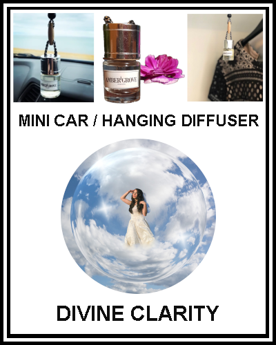 Amber Grove - Mini Car Diffuser - Divine Clarity Fragrance