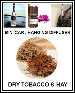 Amber Grove - Mini car diffuser - Tobacco & Hay Fragrance
