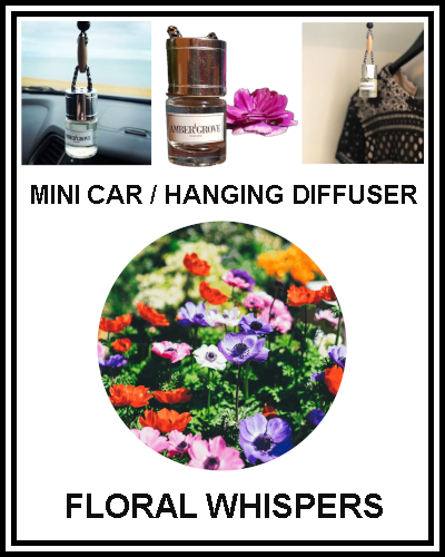 Amber Grove - Mini Car Diffuser - Floral Whispers Fragrance