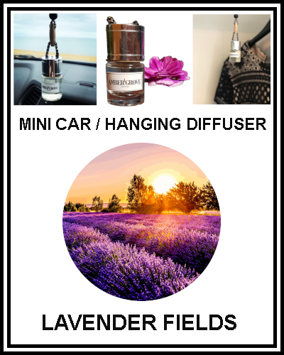 Amber Grove - Mini Car Diffuser - Lavender Fields Fragrance