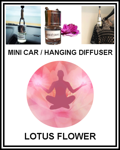 Amber Grove - Mini Car Diffuser - Lotus Flower Fragrance
