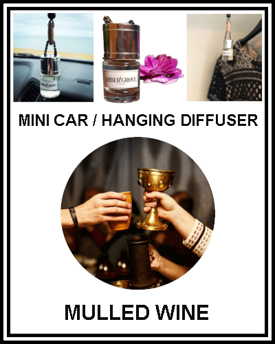 Amber Grove - Mini Car Diffuser - Mulled Wine Fragrance