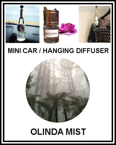 Amber Grove - Mini Car Diffuser - Olinda Mist Fragrance