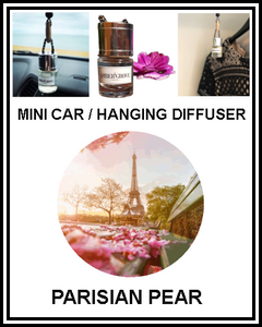 Amber Grove - Mini Car Diffuser - Parisian Pear Fragrance