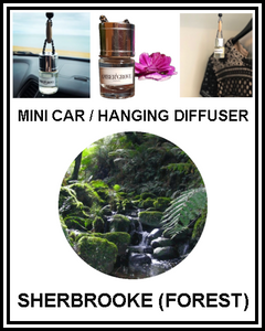 Amber Grove - Mini Car Diffuser - Sherbrooke (Forest) Fragrance