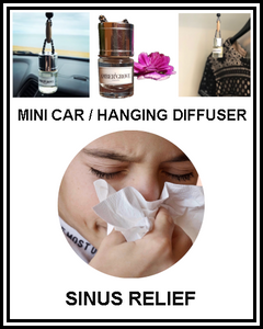 Amber Grove - Mini Car Diffuser - Sinus Relief Fragrance