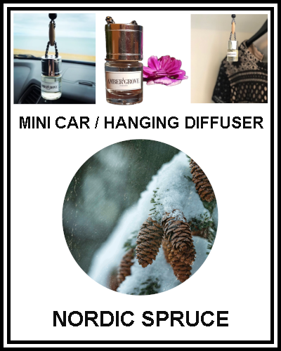 Amber Grove - Reed Diffuser - Nordic Spruce fragrance