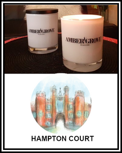 Amber Grove - Scented Soy Wax Candle - Hampton Court
