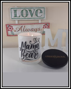 Amber Grove - Scented Soy Wax Candles - Mama Bear