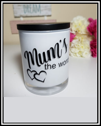 Amber Grove - Scented Soy Wax Candles - Mum's the Word