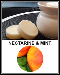 Amber Grove - Scented Soy Wax Melts - Nectarine and Mint