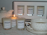 Amber Grove - Soy Wax Candles - "High Tea" Collection (3 x votive candles