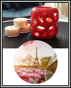 Amber Grove - Scented Soy Wax Tealight Candle - Parisian Pear