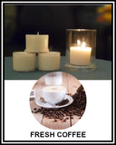 Amber Grove - Scented Soy Wax Spa Cup Tealights - Fresh Coffee