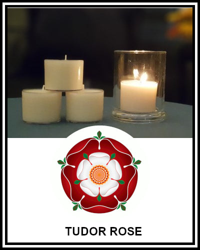 Amber Grove - Scented Soy Wax Spa Cup Tealights - Tudor Rose