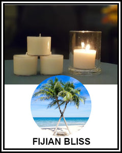 Amber Grove - Scented Soy Wax Spa Cup Tealights - Fijian Bliss