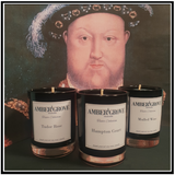 Amber Grove - Soy Wax Candles - Gift Pack "Tudor" Collection (3 Votive candles) - Black