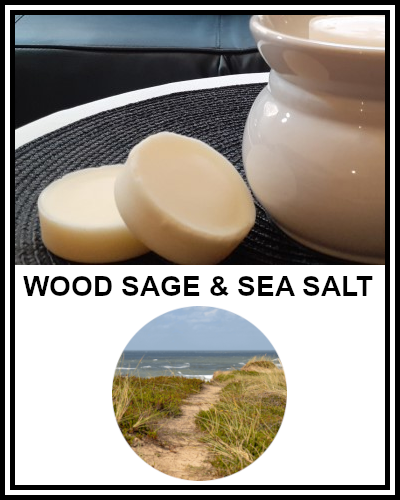 Amber Grove - Scented Soy Wax Melts - Wood Sage and Sea Salt