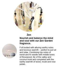 Mini Car Diffuser - Zen Fragrance - Amber Grove